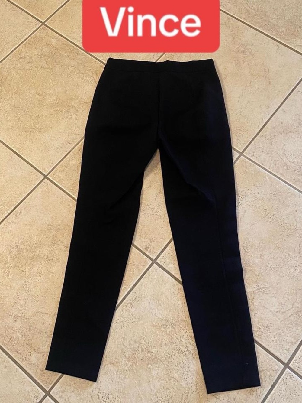 Vince Black Slim Leggings